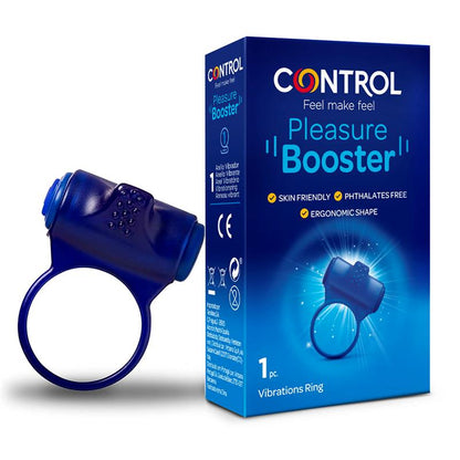 CONTROL - ANILLO PARA EL PENE CON VIBRACIÓN PLEASURE BOOSTER