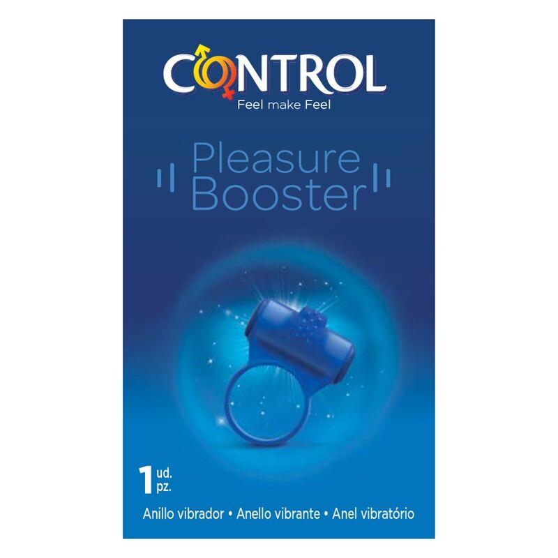 CONTROL - ANILLO PARA EL PENE CON VIBRACIÓN PLEASURE BOOSTER