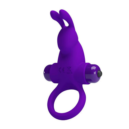 PRETTYLOVE - ANILLO PARA EL PENE CON VIBRACIÓN RABBIT