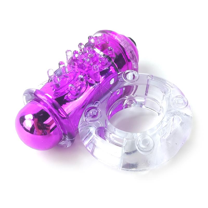 A-GUSTO - ANILLO PARA EL PENE CON VIBRACIÓN ROSA