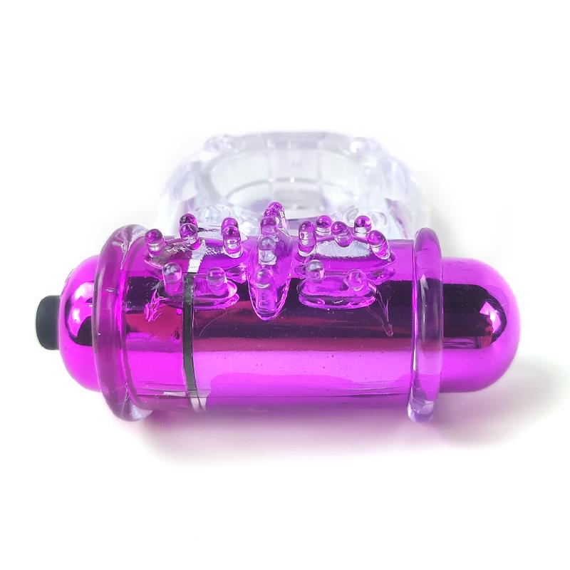 A-GUSTO - ANILLO PARA EL PENE CON VIBRACIÓN ROSA