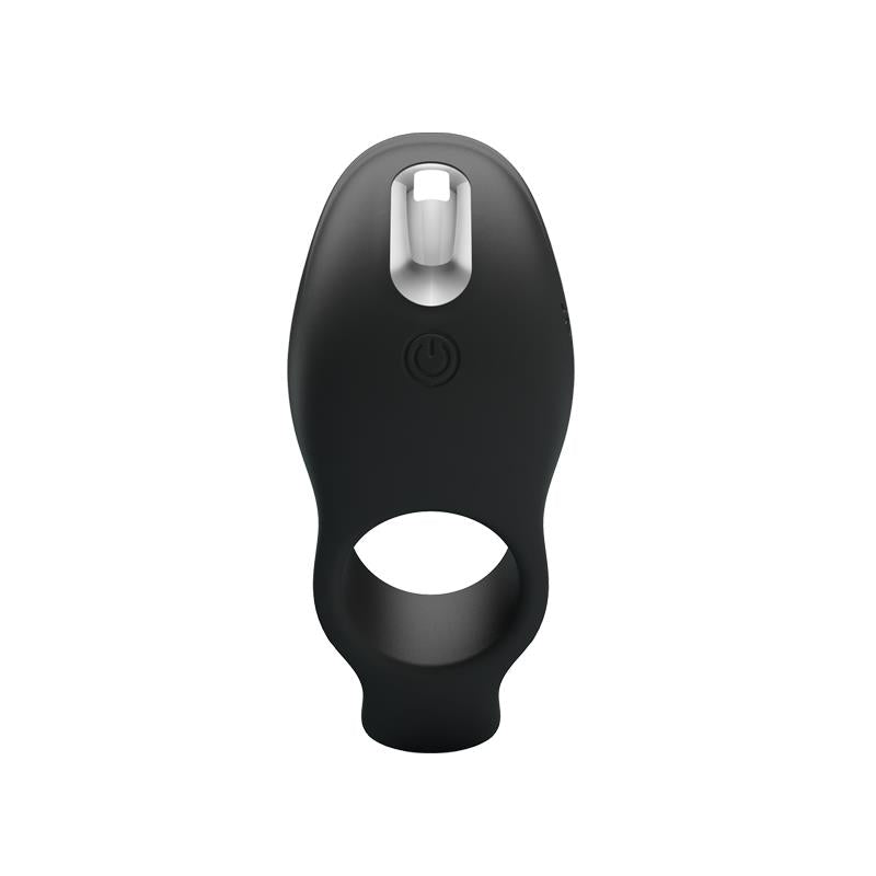 PRETTYLOVE - ANILLO PARA EL PENE CON VIBRACIÓN USB SILICONA