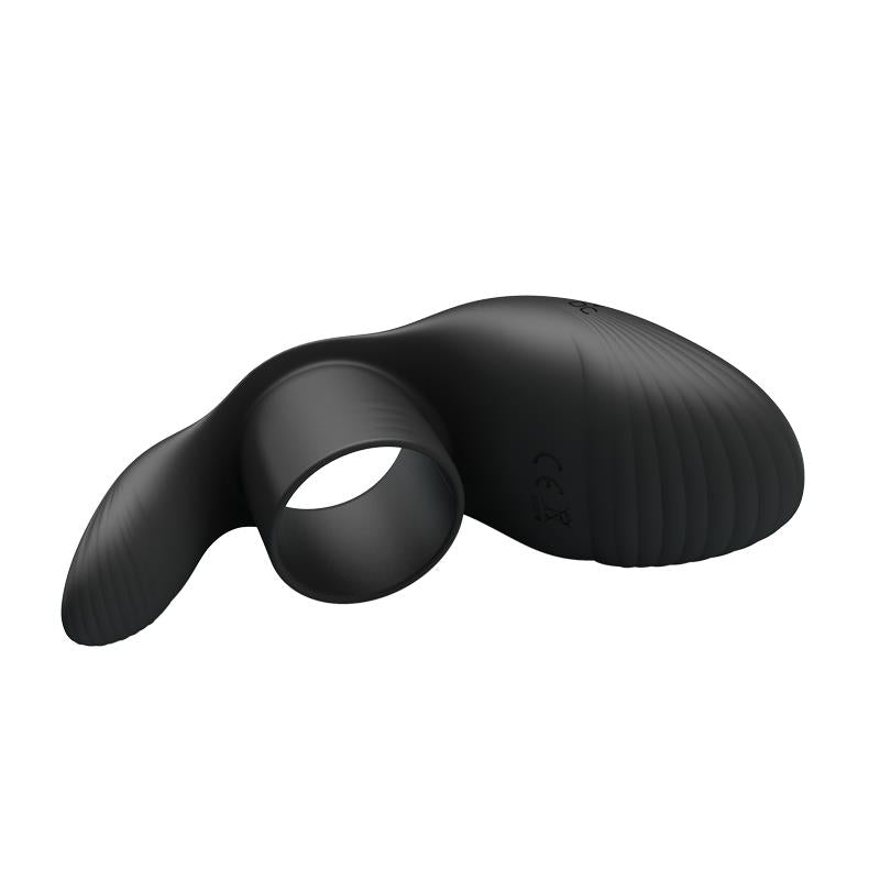 PRETTYLOVE - ANILLO PARA EL PENE CON VIBRACIÓN USB SILICONA