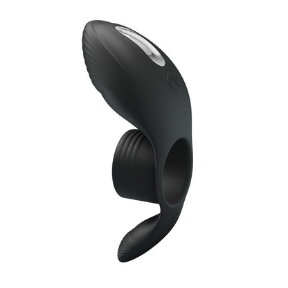 PRETTYLOVE - ANILLO PARA EL PENE CON VIBRACIÓN USB SILICONA