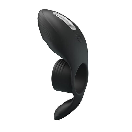 PRETTYLOVE - ANILLO PARA EL PENE CON VIBRACIÓN USB SILICONA