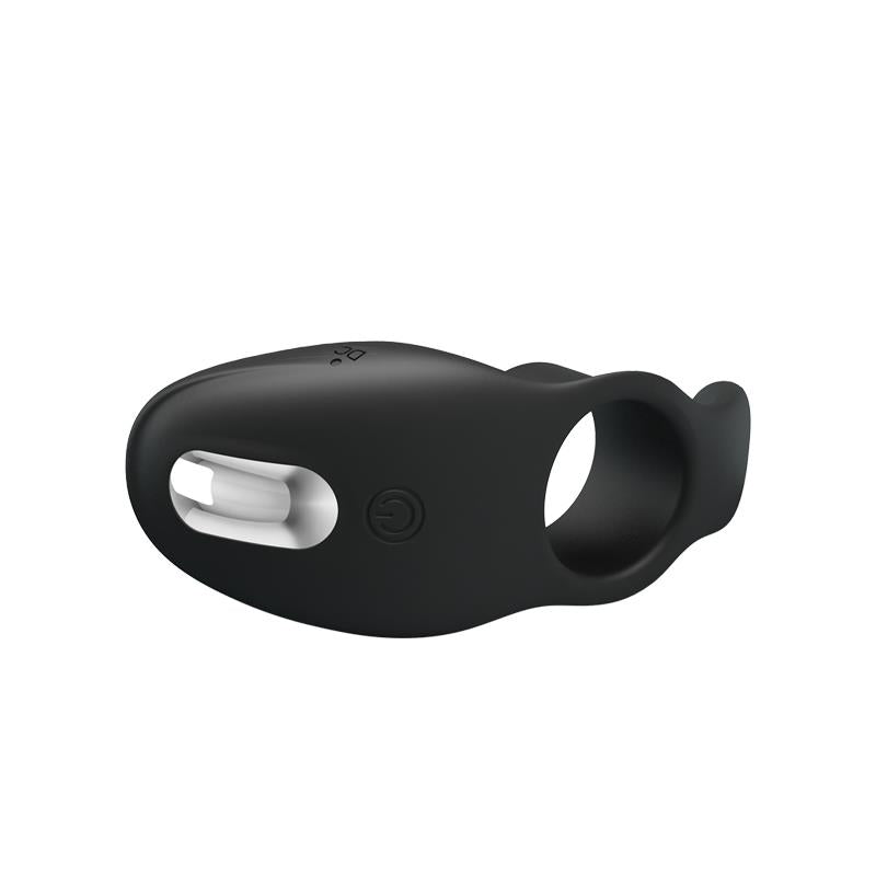 PRETTYLOVE - ANILLO PARA EL PENE CON VIBRACIÓN USB SILICONA