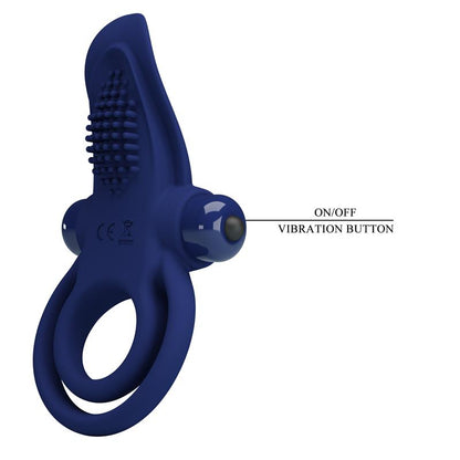 PRETTYLOVE - ANILLO PARA EL PENE CON VIBRACIÓN