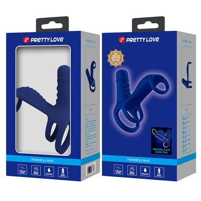 PRETTYLOVE - ANILLO PARA EL PENE CON VIBRACIÓN