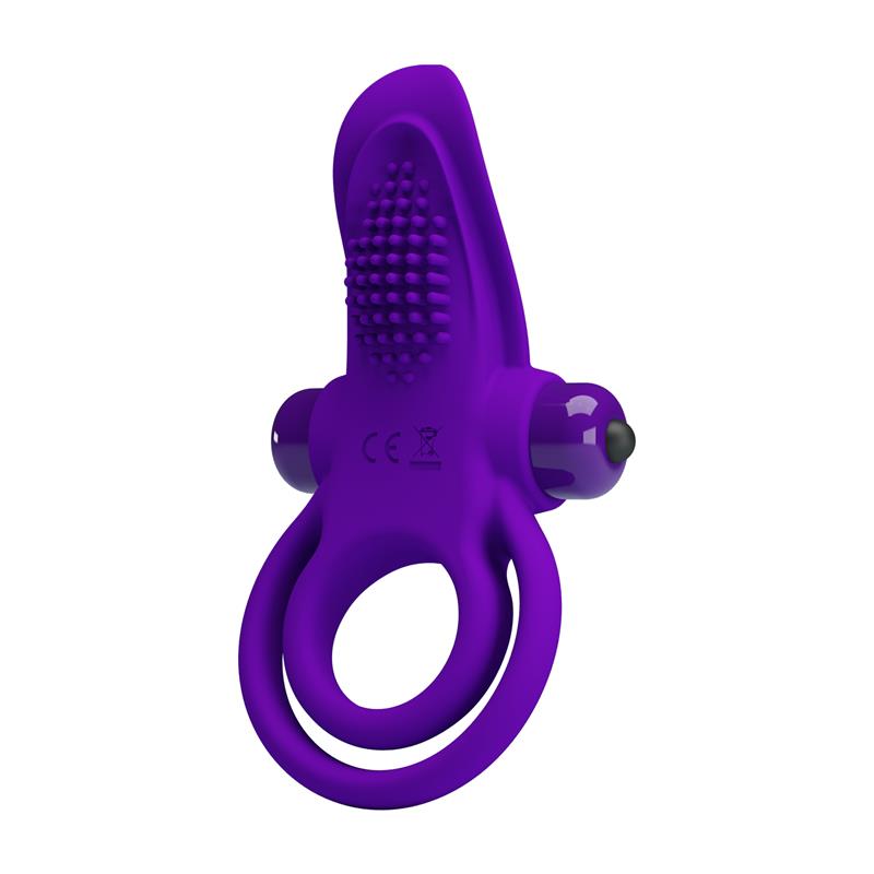 PRETTYLOVE - ANILLO PARA EL PENE CON VIBRACIÓN