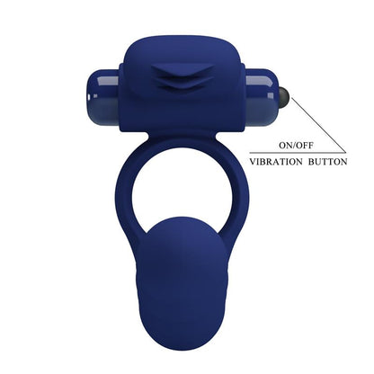 PRETTYLOVE - ANILLO PARA EL PENE CON VIBRACIÓN