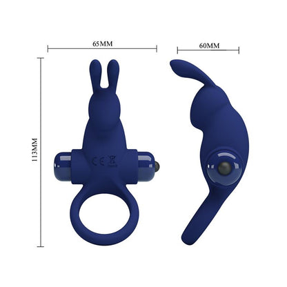PRETTYLOVE - ANILLO PARA EL PENE CON VIBRACIÓN