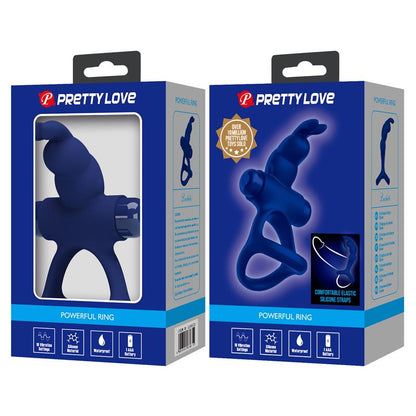 PRETTYLOVE - ANILLO PARA EL PENE CON VIBRACIÓN