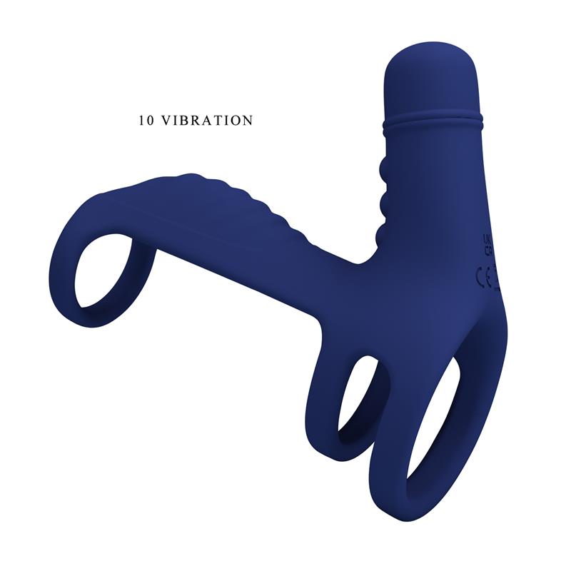 PRETTYLOVE - ANILLO PARA EL PENE CON VIBRACIÓN
