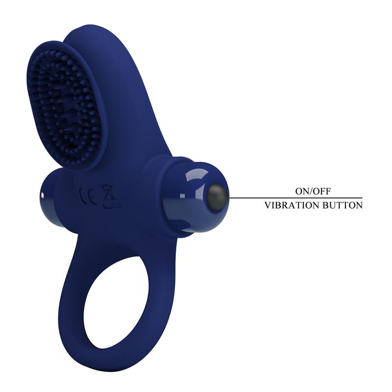 PRETTYLOVE - ANILLO PARA EL PENE CON VIBRACIÓN