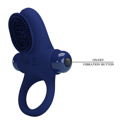 PRETTYLOVE - ANILLO PARA EL PENE CON VIBRACIÓN