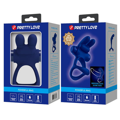 PRETTYLOVE - ANILLO PARA EL PENE CON VIBRACIÓN