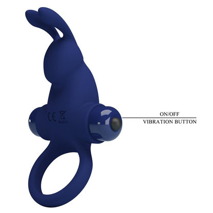 PRETTYLOVE - ANILLO PARA EL PENE CON VIBRACIÓN