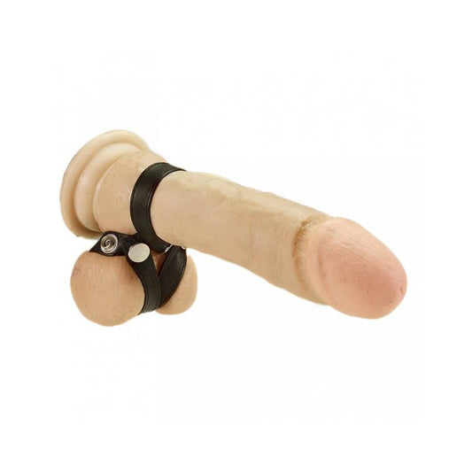 BONDAGE PLAY - ANILLO PARA EL PENE CUERO