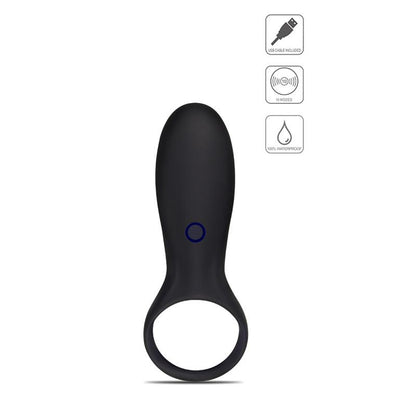 LOVETOY - ANILLO PARA EL PENE IJOY STAMINA RING USB NEGRO