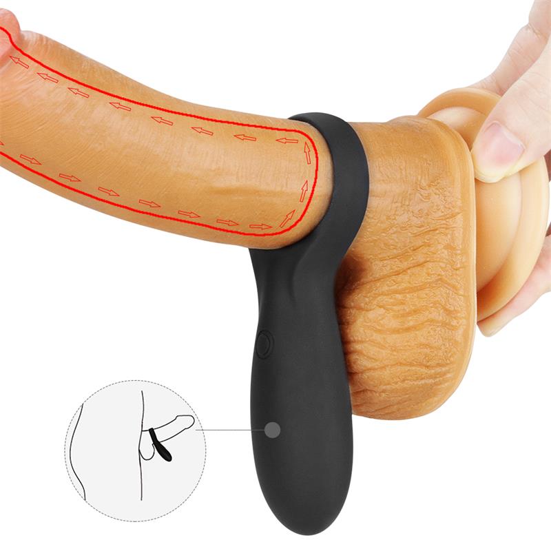 LOVETOY - ANILLO PARA EL PENE IJOY STAMINA RING USB NEGRO