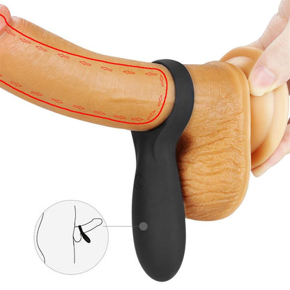 LOVETOY - ANILLO PARA EL PENE IJOY STAMINA RING USB NEGRO