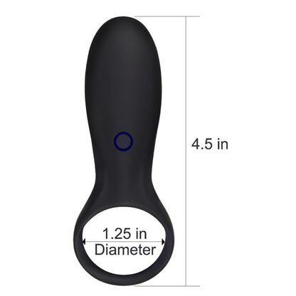 LOVETOY - ANILLO PARA EL PENE IJOY STAMINA RING USB NEGRO