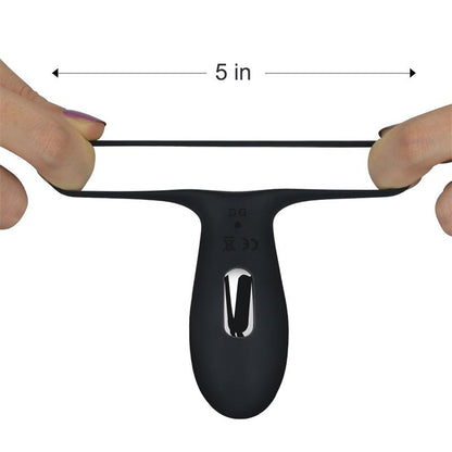 LOVETOY - ANILLO PARA EL PENE IJOY STAMINA RING USB NEGRO