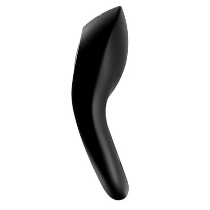 SATISFYER - ANILLO PARA EL PENE LEGENDARY DUO USB NEGRO