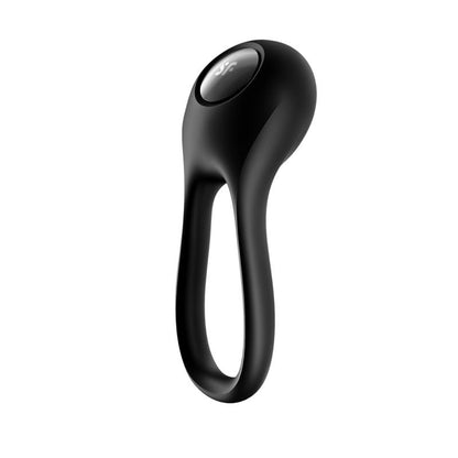 SATISFYER - ANILLO PARA EL PENE MAJESTIC DUO USB NEGRO