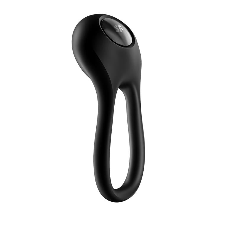 SATISFYER - ANILLO PARA EL PENE MAJESTIC DUO USB NEGRO