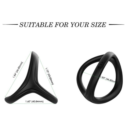 URBAN SKY - ANILLO PARA EL PENE NEGRO