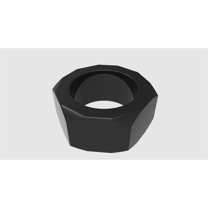 CHISA - ANILLO PARA EL PENE NUST BOLTS  NEGRO