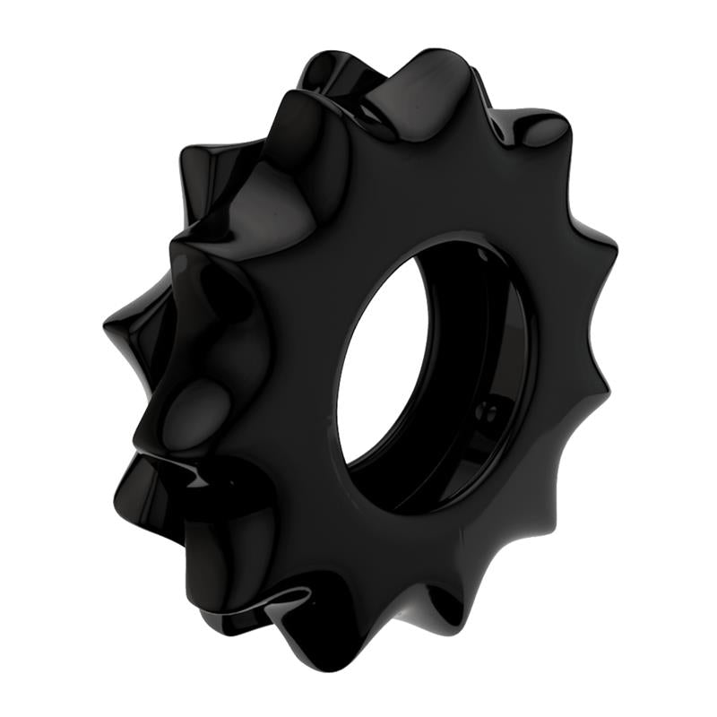 LOVETOY - ANILLO PARA EL PENE POWER PLUS NEGRO