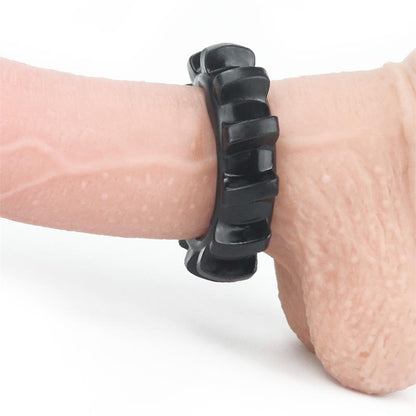 LOVETOY - ANILLO PARA EL PENE POWER PLUS NEGRO