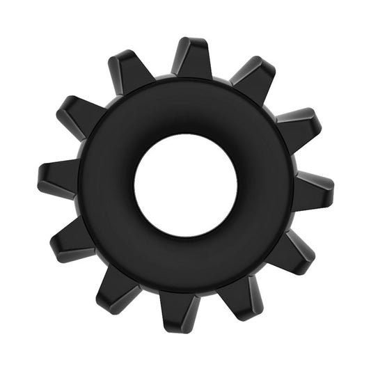 LOVETOY - ANILLO PARA EL PENE POWER PLUS NEGRO