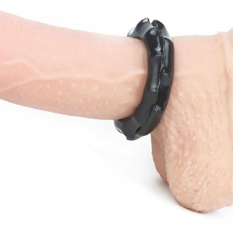 LOVETOY - ANILLO PARA EL PENE POWER PLUS NEGRO