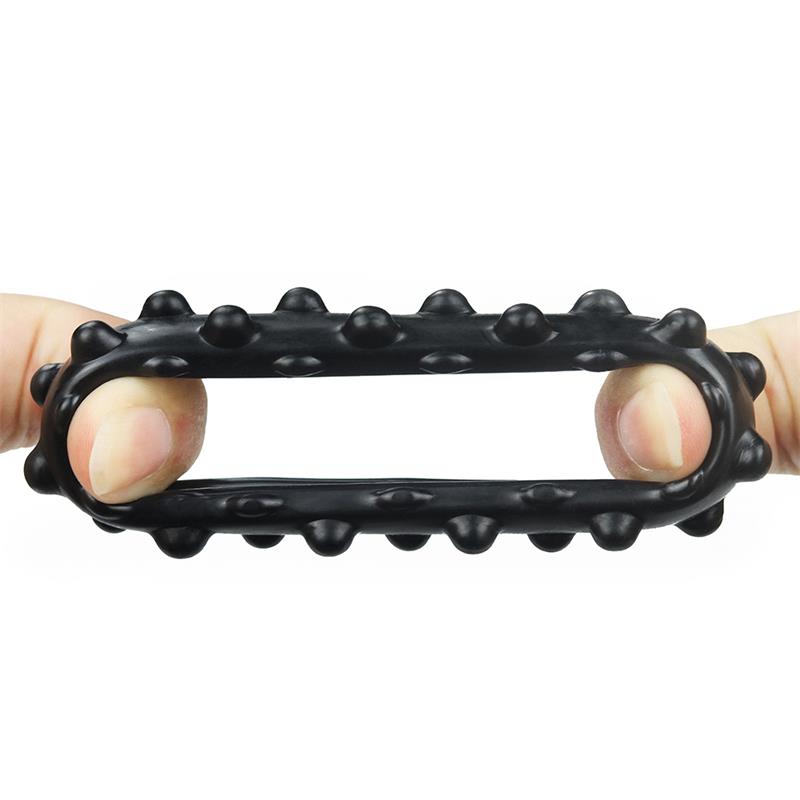 LOVETOY - ANILLO PARA EL PENE POWER PLUS NEGRO