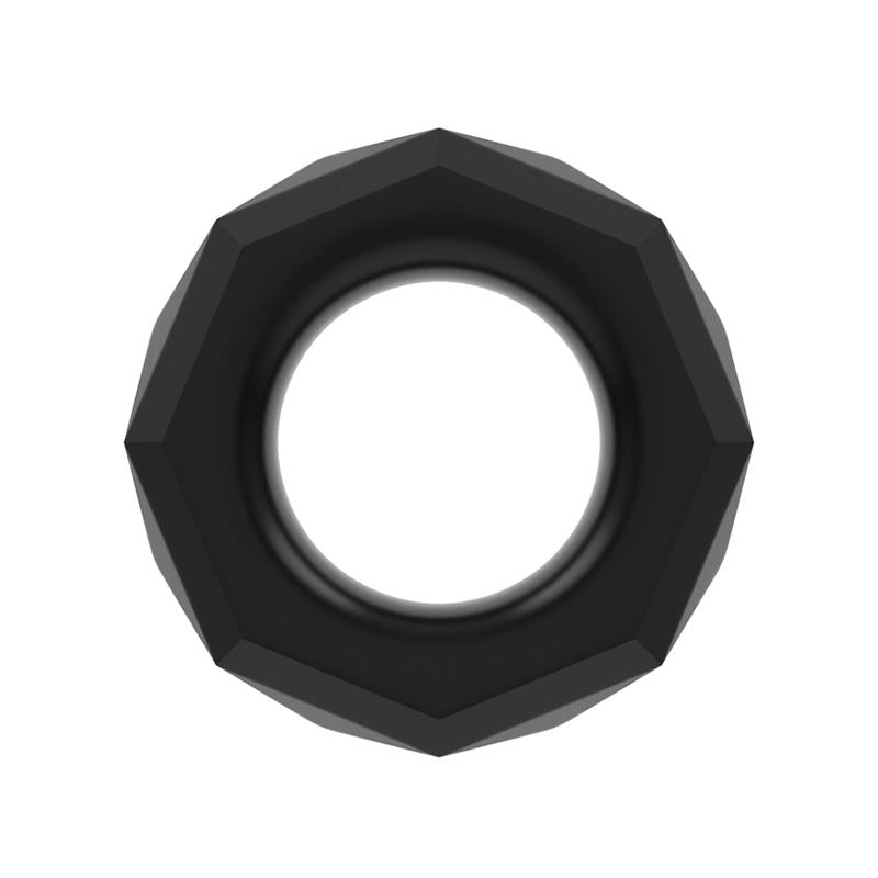 LOVETOY - ANILLO PARA EL PENE POWER PLUS NEGRO