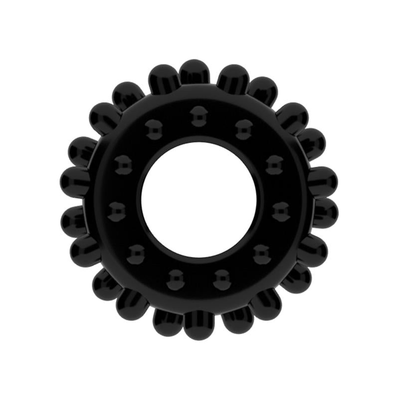 LOVETOY - ANILLO PARA EL PENE POWER PLUS NEGRO