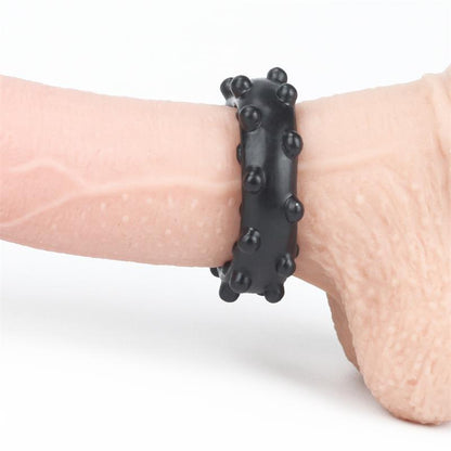 LOVETOY - ANILLO PARA EL PENE POWER PLUS NEGRO