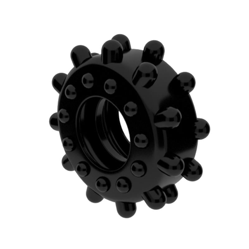 LOVETOY - ANILLO PARA EL PENE POWER PLUS NEGRO