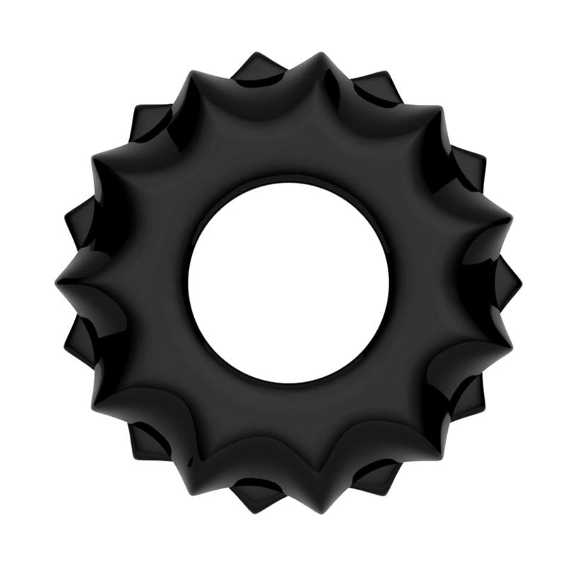 LOVETOY - ANILLO PARA EL PENE POWER PLUS NEGRO