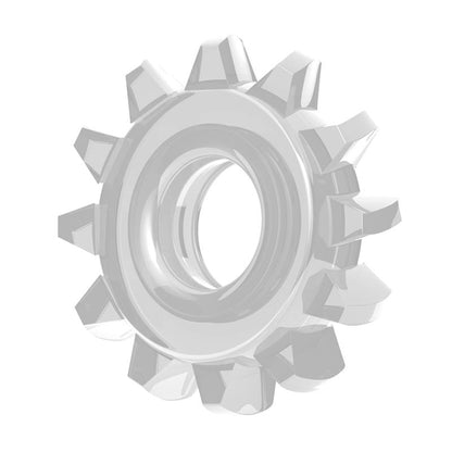 LOVETOY - ANILLO PARA EL PENE POWER PLUS TRANSPARENTE