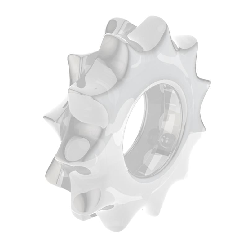 LOVETOY - ANILLO PARA EL PENE POWER PLUS TRANSPARENTE