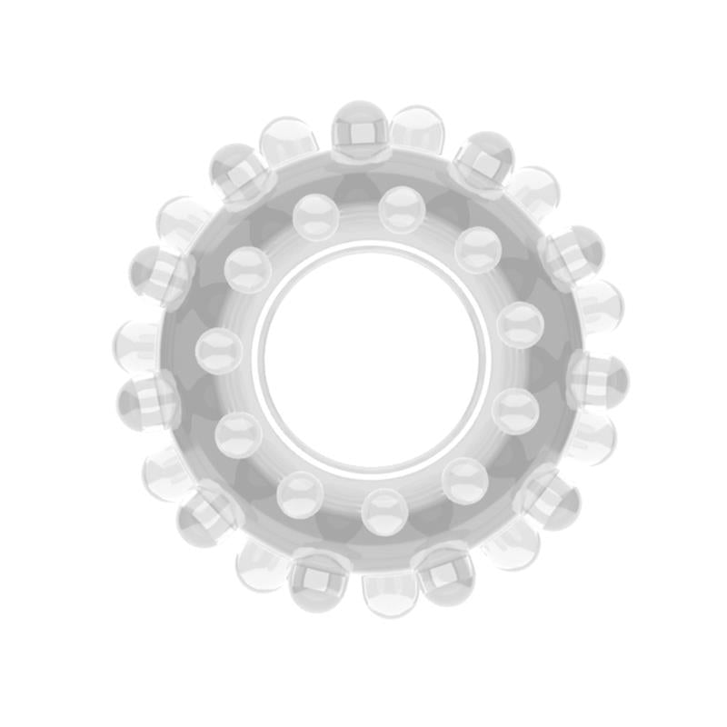 LOVETOY - ANILLO PARA EL PENE POWER PLUS TRANSPARENTE