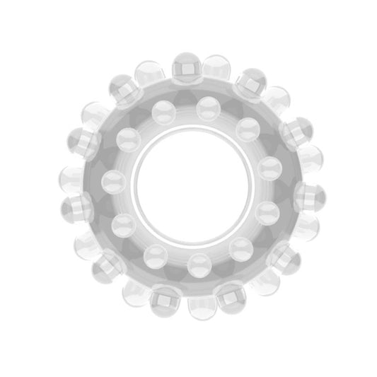 LOVETOY - ANILLO PARA EL PENE POWER PLUS TRANSPARENTE