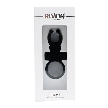 RIMBA TOYS - ANILLO PARA EL PENE ROME NEGRO