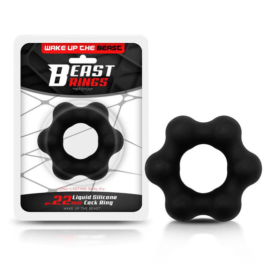 BEAST RINGS - ANILLO PARA EL PENE SILICONA LÍQUIDA 2.2 CM
