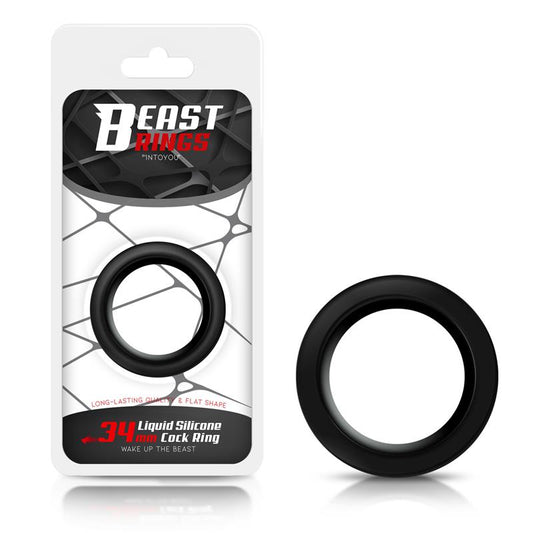 BEAST RINGS - ANILLO PARA EL PENE SILICONA LÍQUIDA 3.4 CM