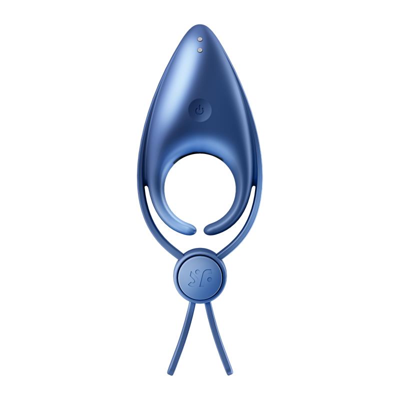 SATISFYER - ANILLO PARA EL PENE SNIPER AZUL
